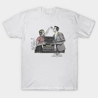 Vintage couple advertisement T-Shirt